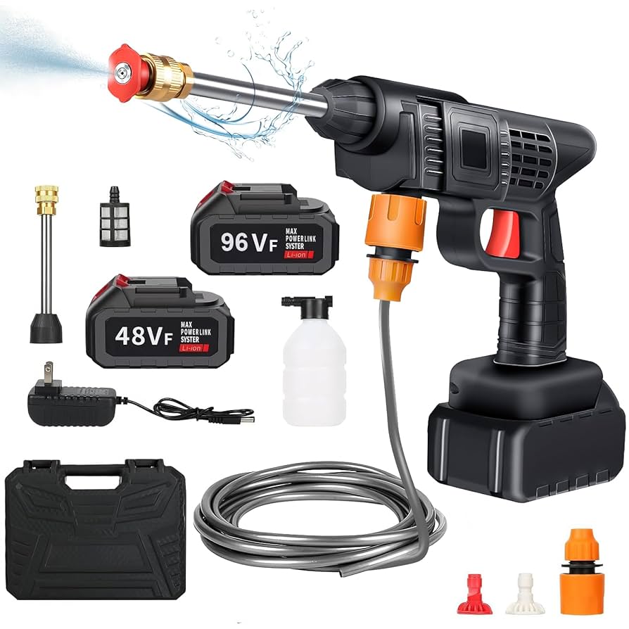 Hidrolavadora Inalambrica - Potente, Ergonómica y Versátil