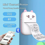 Mini Impresora Portátil Bluetooth Gato